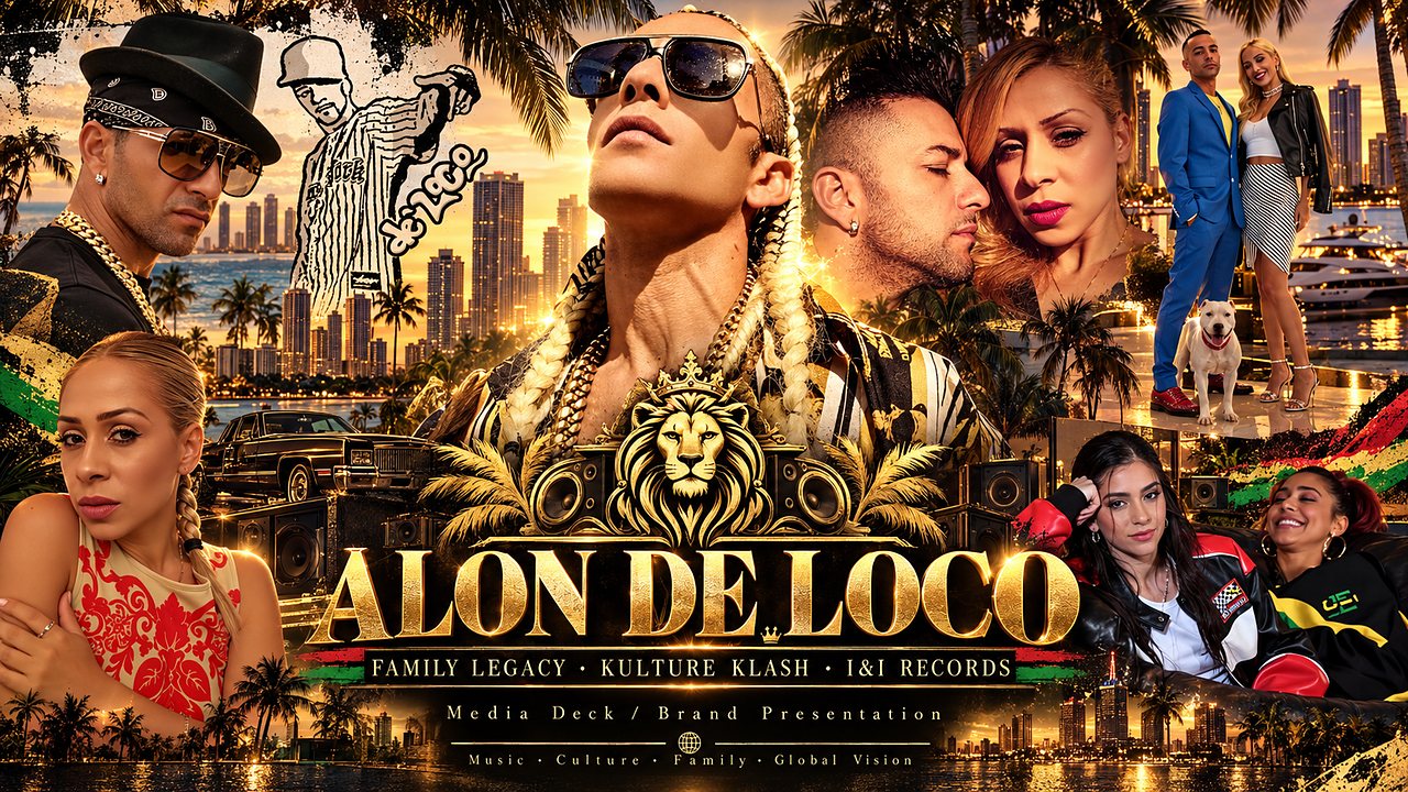 Alon De Loco media deck cover: Family Legacy, Kulture Klash, I&I Records